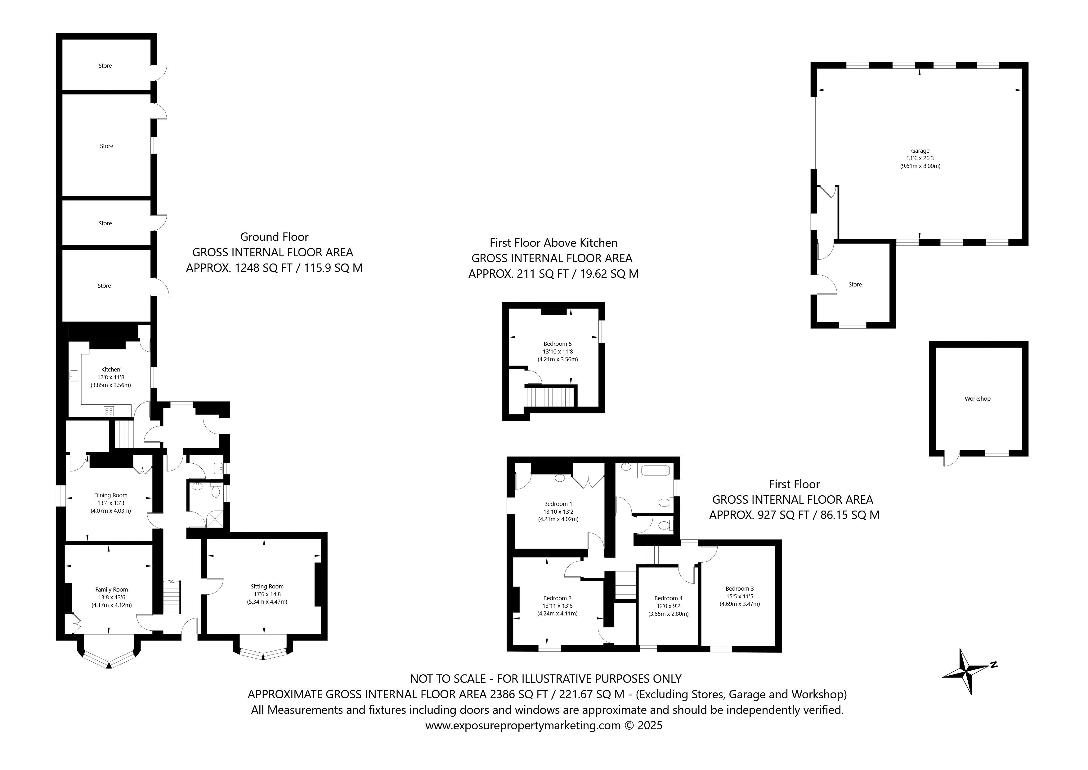 Floorplans For Main Street North, Aberford