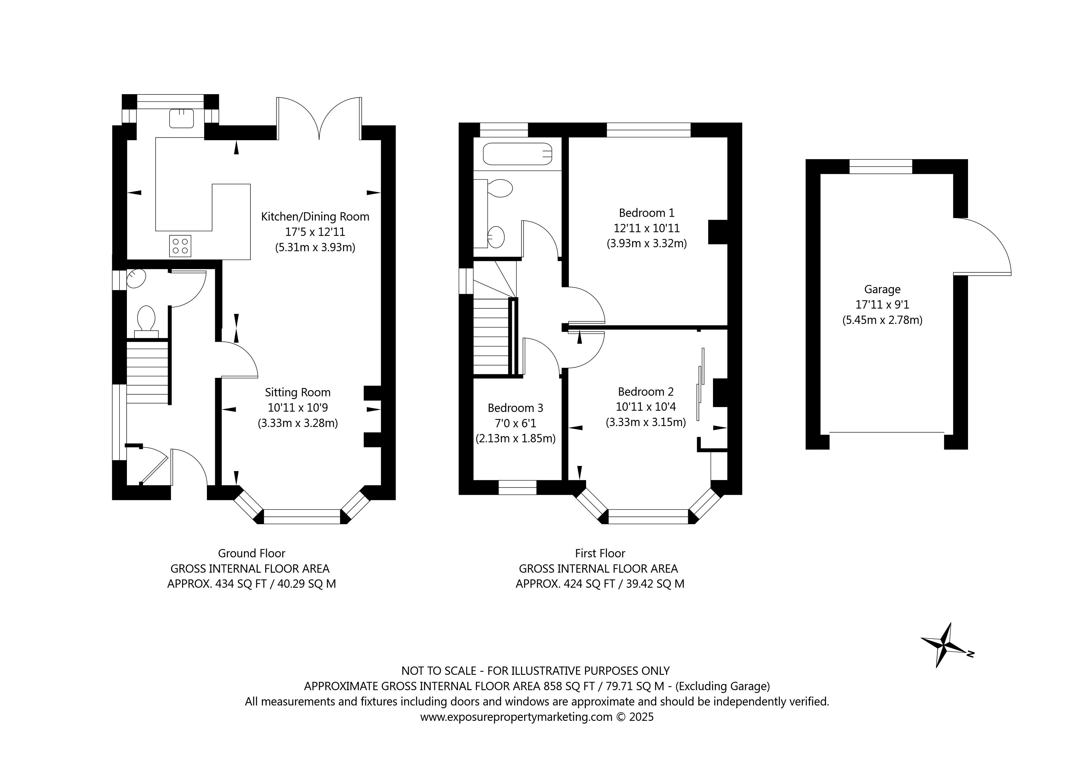 Floorplans For Anthea Drive, York