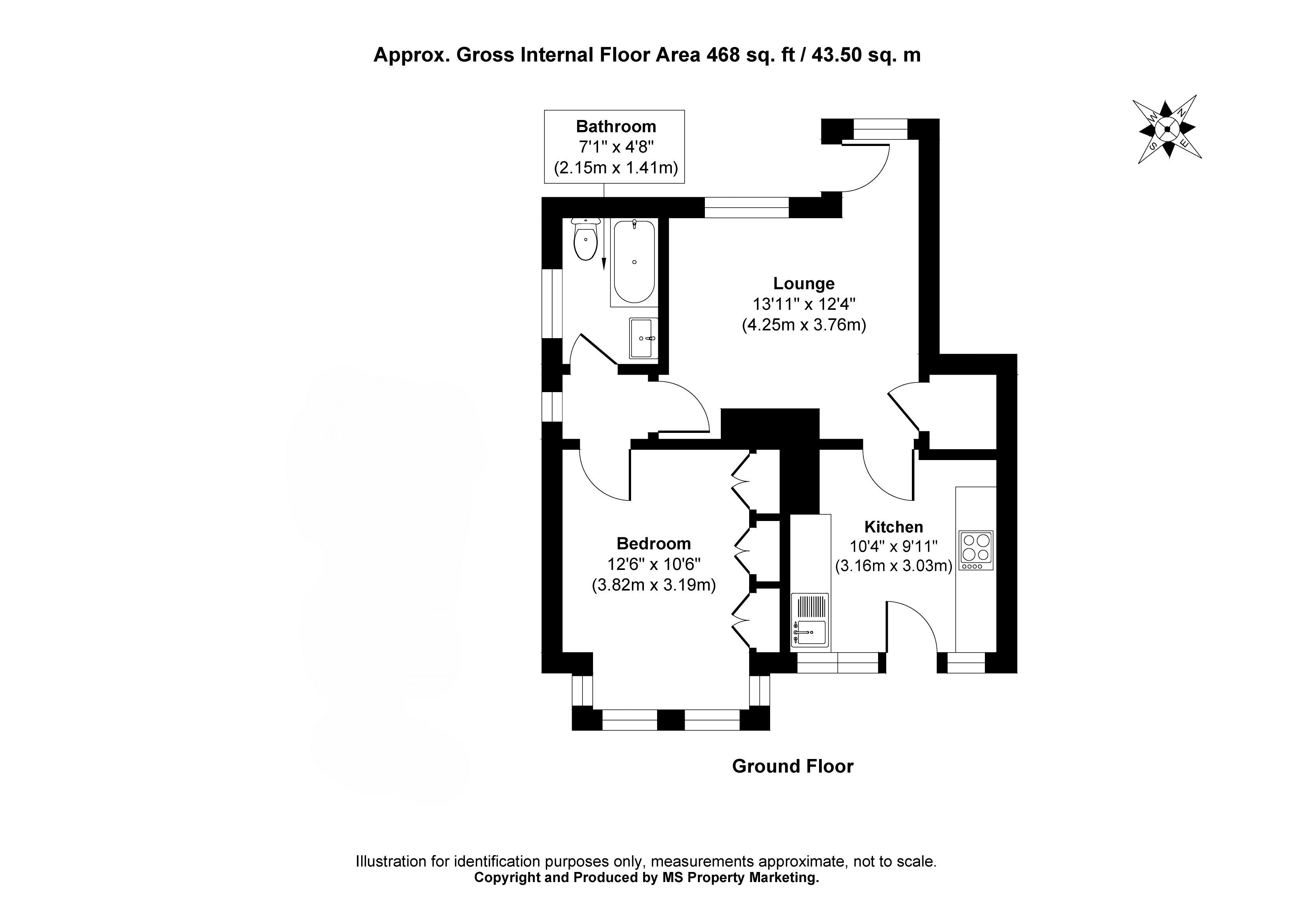 Floorplans For Holly Terrace, Fulford, York