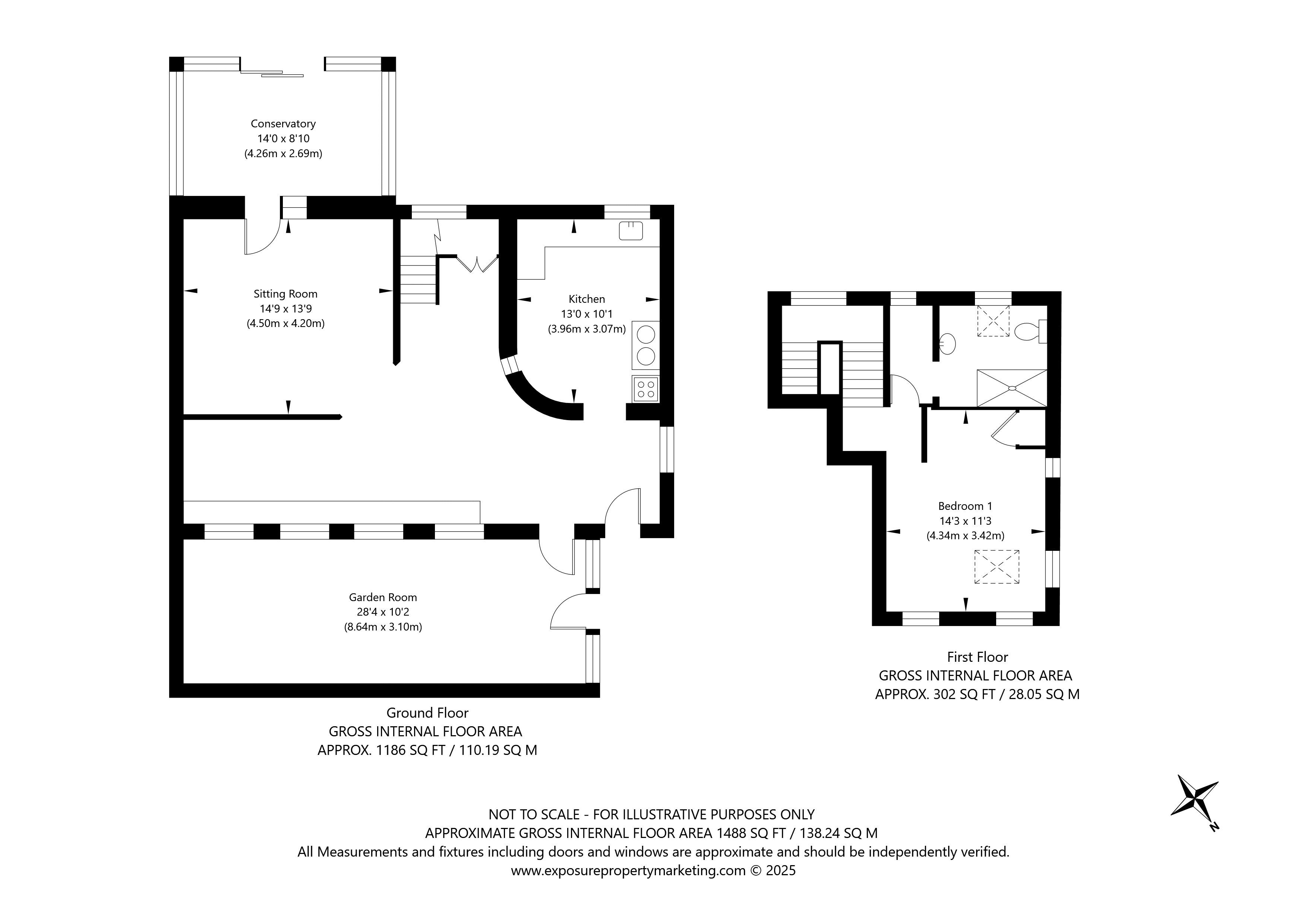 Floorplans For Priory Street, Bishophill