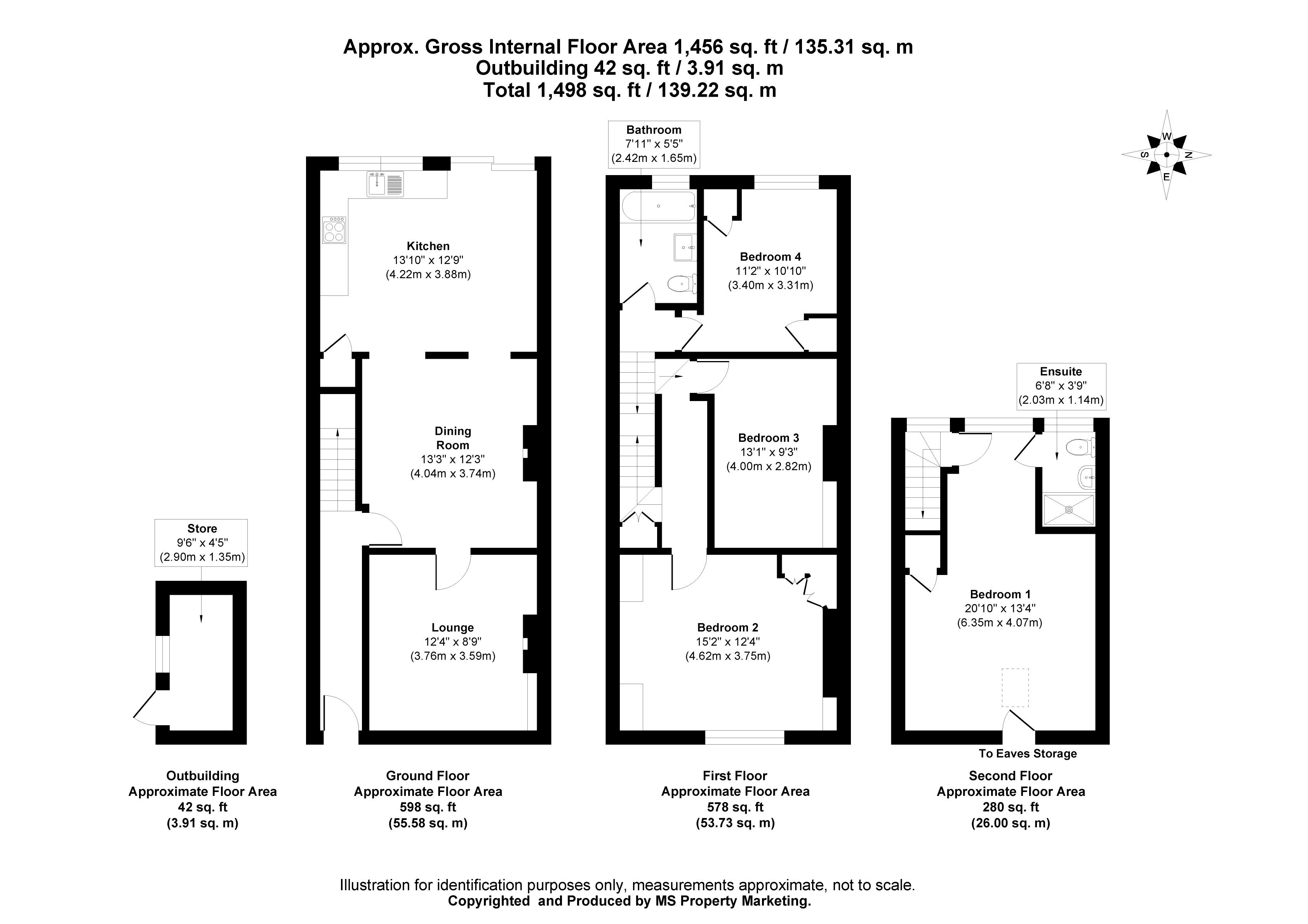 Floorplans For Belle Vue Street, York