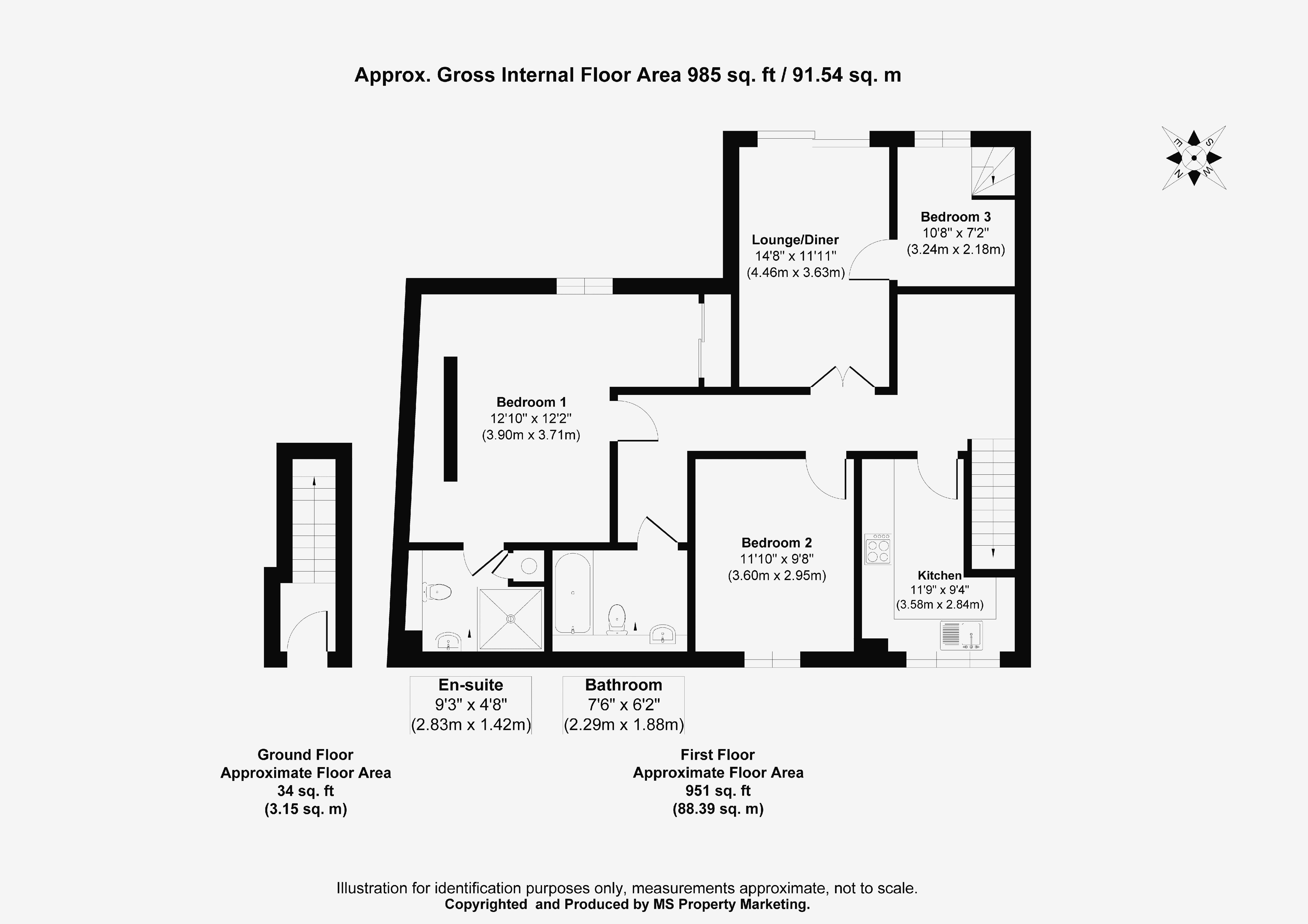 Floorplans For Burton Croft, York