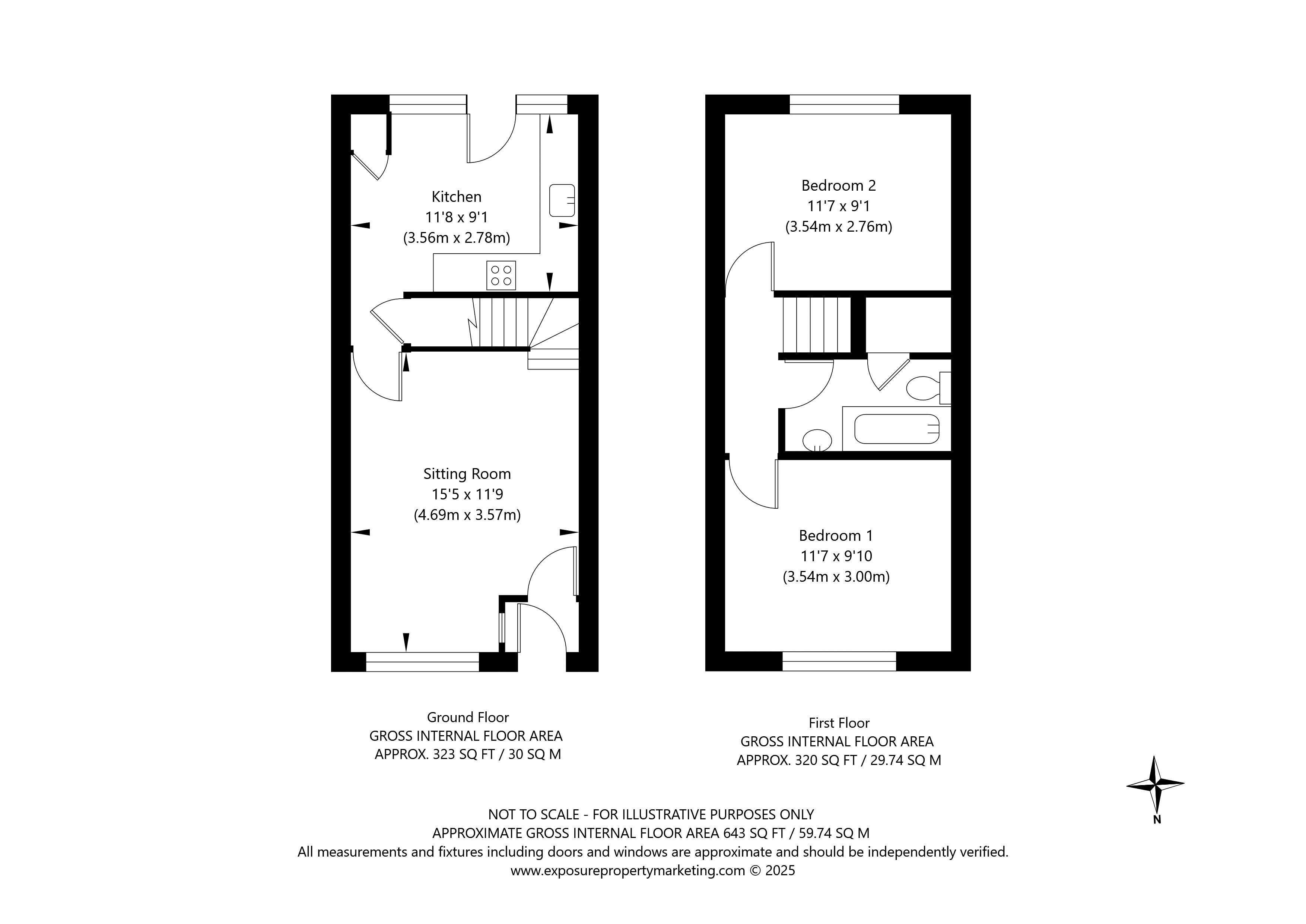 Floorplans For Sandygap, Haxby