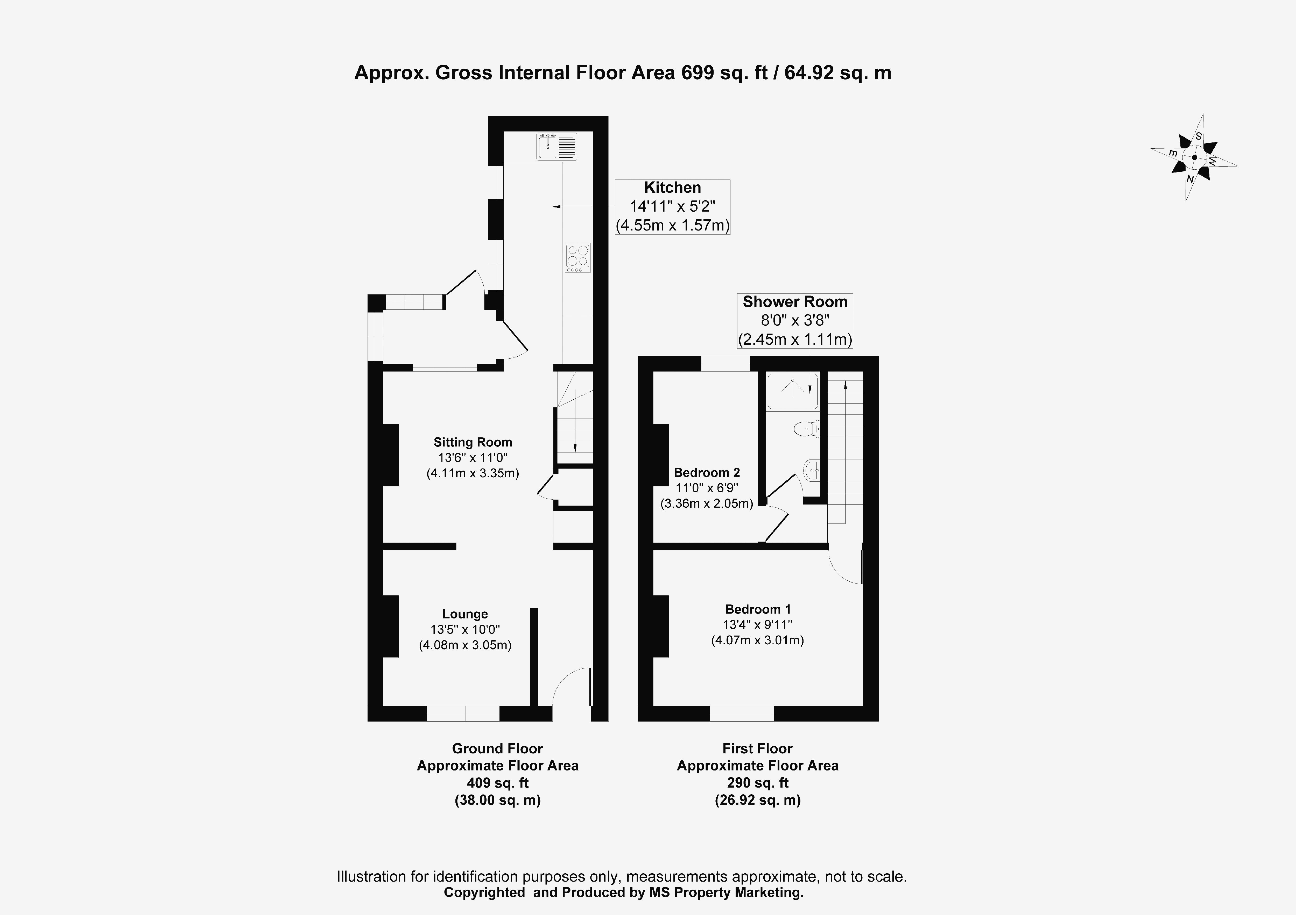 Floorplans For Buckingham Street, York
