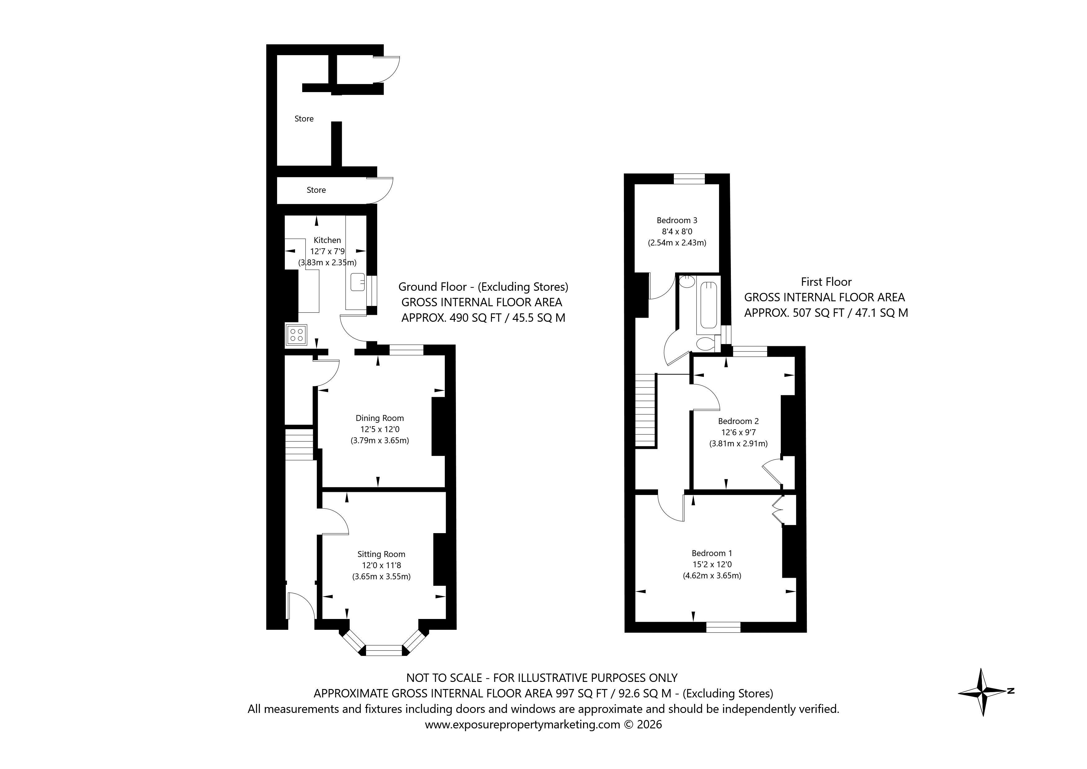 Floorplans For Scott Street, York