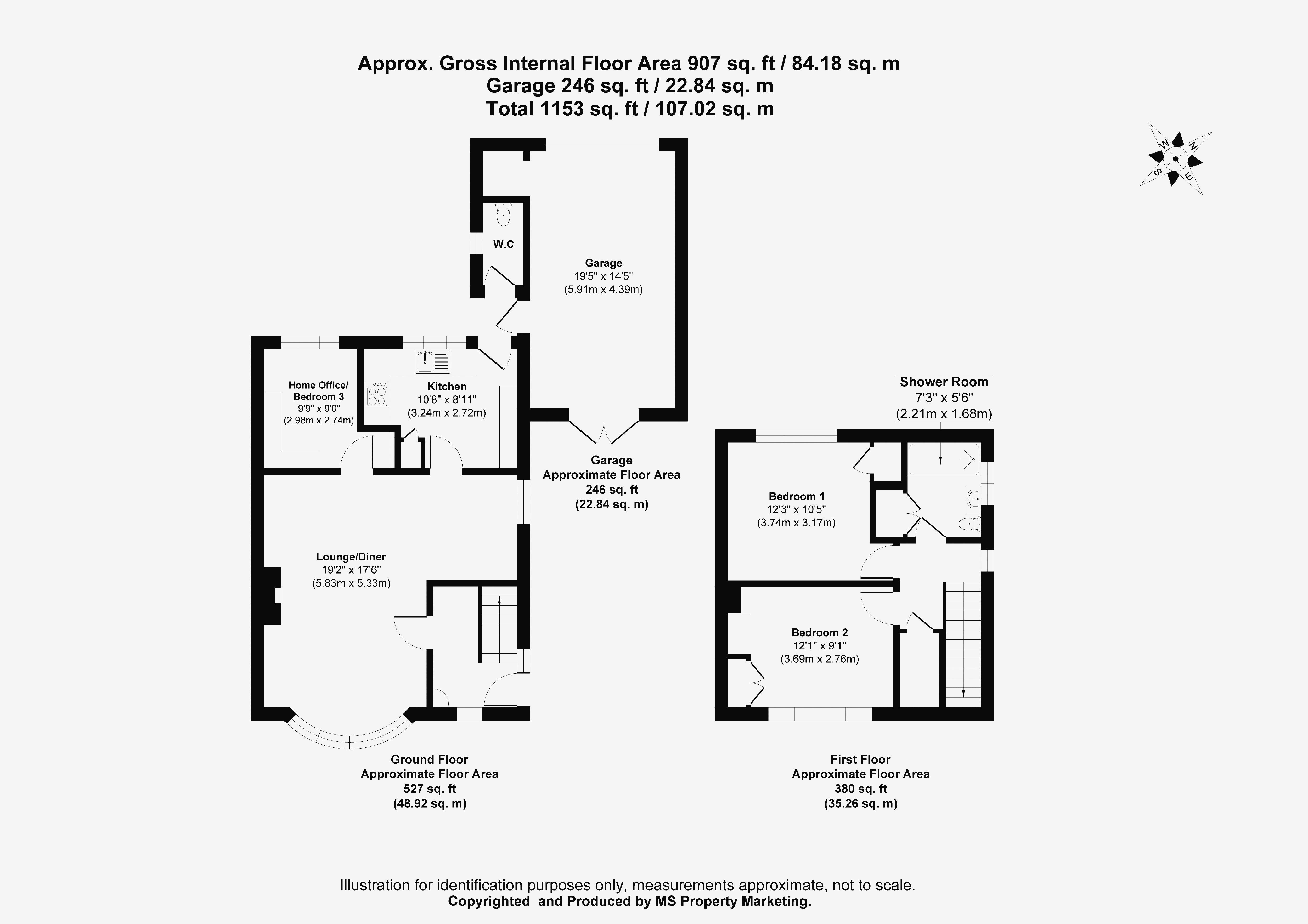 Floorplans For Bramley Garth, York