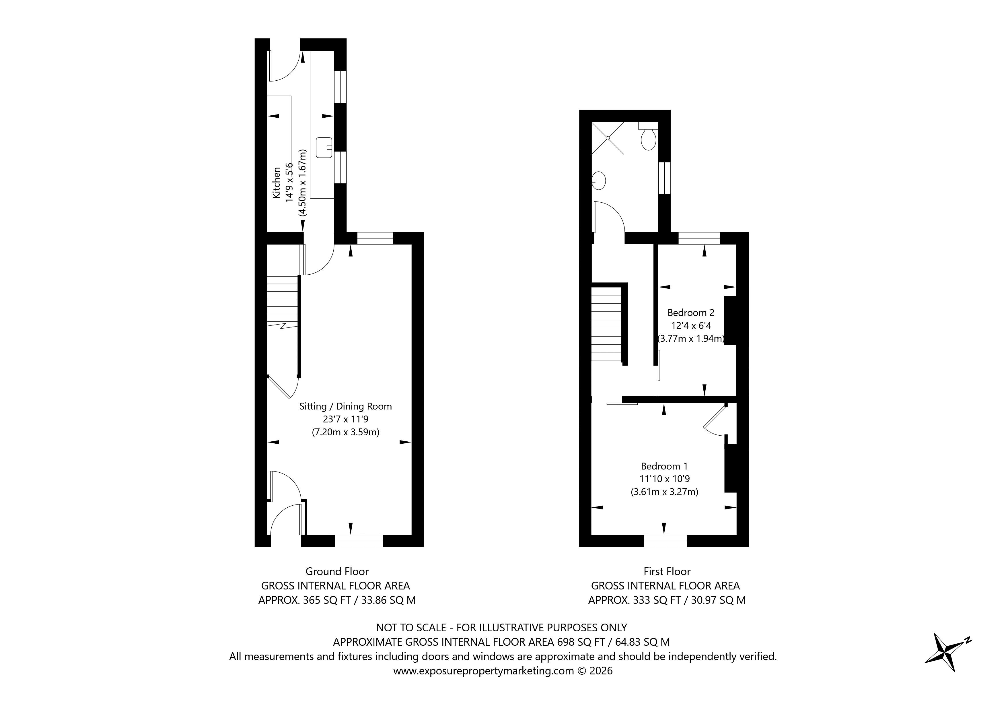Floorplans For Baker Street, York