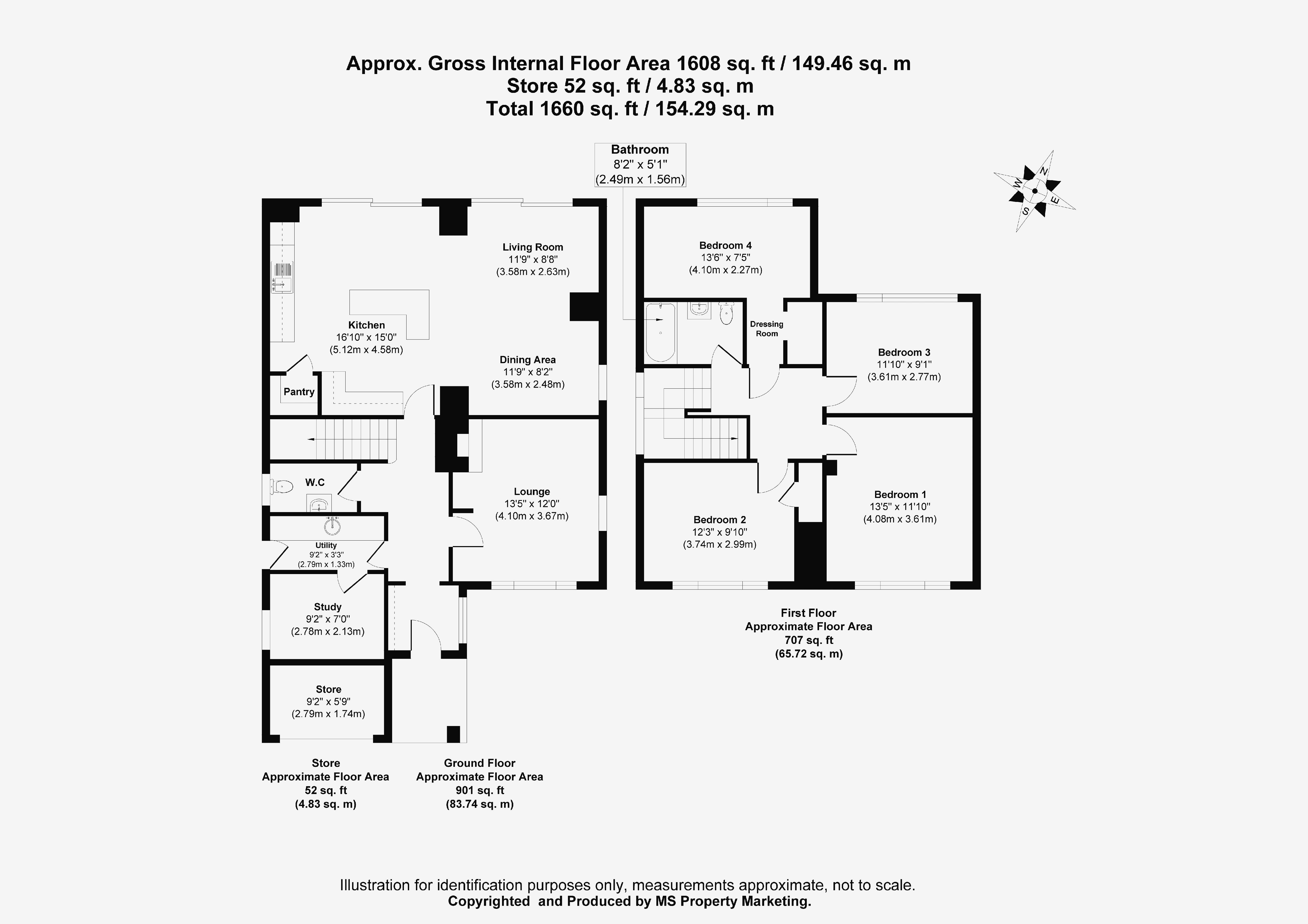 Floorplans For Sandyridge, Nether Poppleton, York