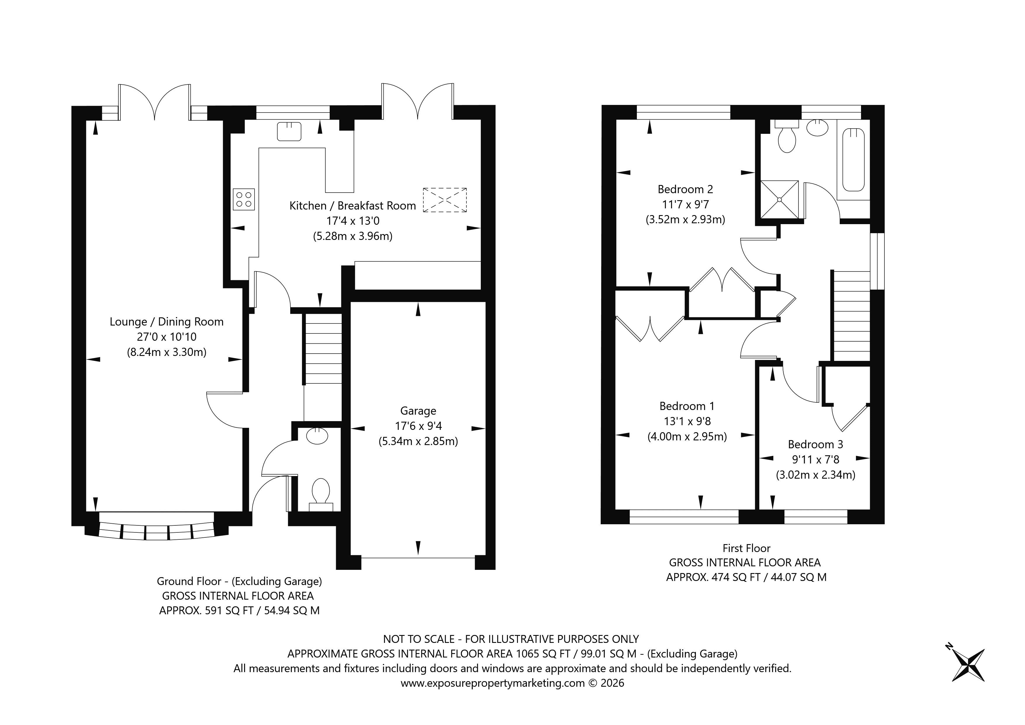 Floorplans For Dringthorpe Road, York